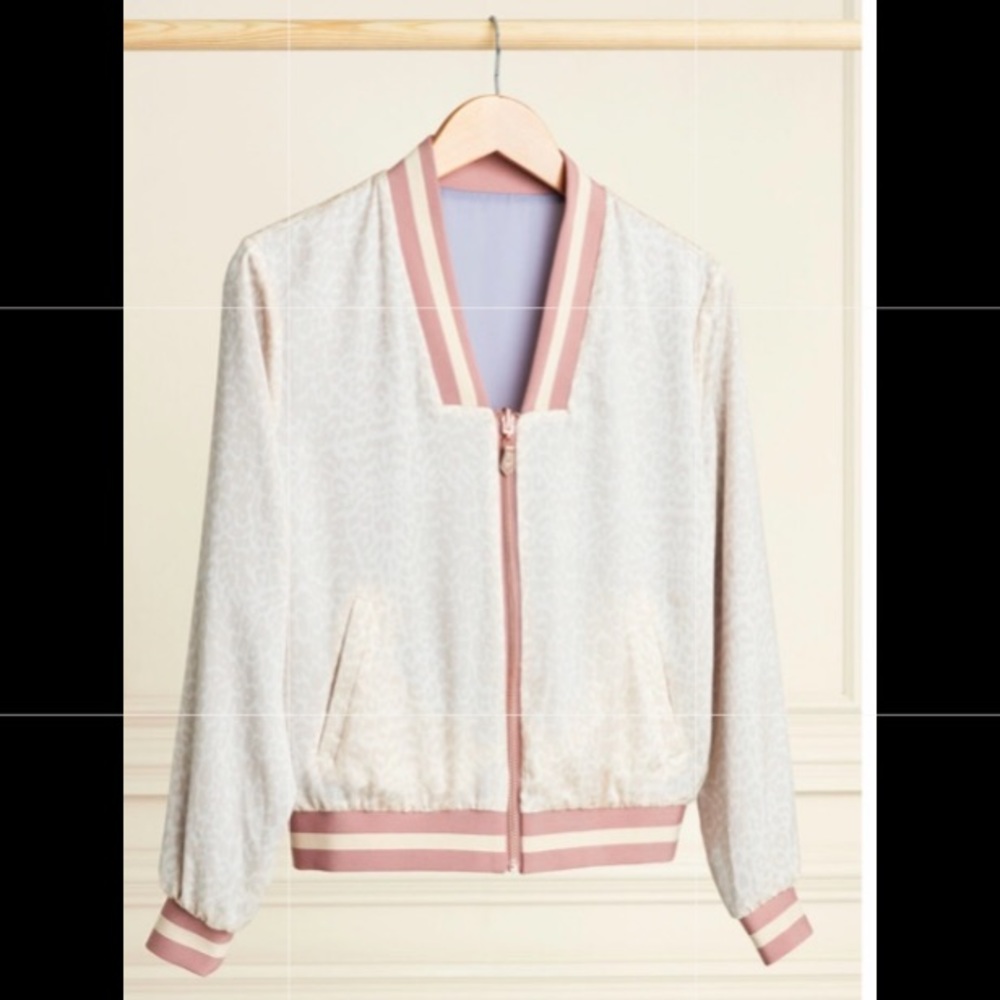 NWOT Stella and Dot Reversible Bomber Jacket